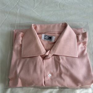 Steven land men’s dress shirt 100% cotton size 16 1/2